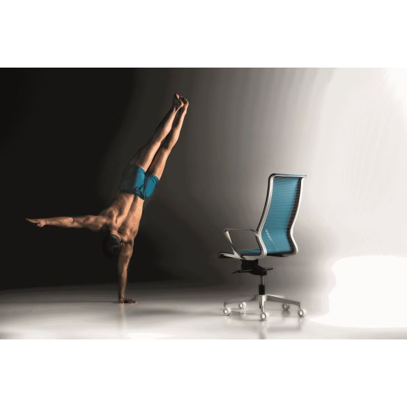 Konferenčné kreslo 7750 Epic Coference White/Black