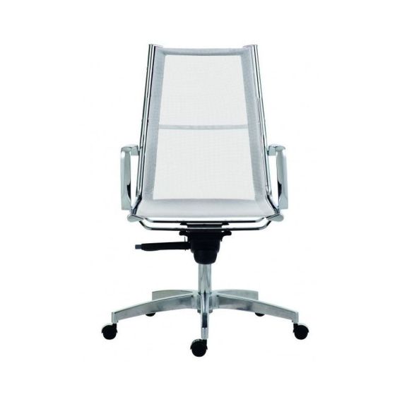 Kancelárske kreslo 8800 KASE - MESH HIGH BACK biela