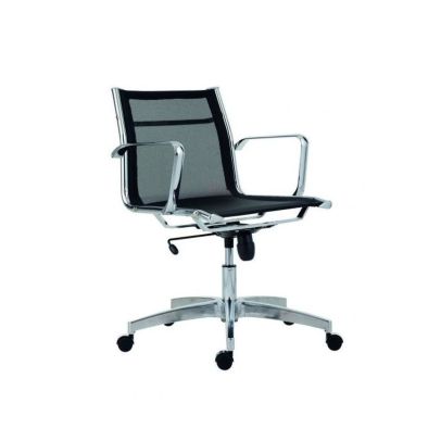 Kancelárske kreslo 8850 KASE - MESH LOW BACK biela 2