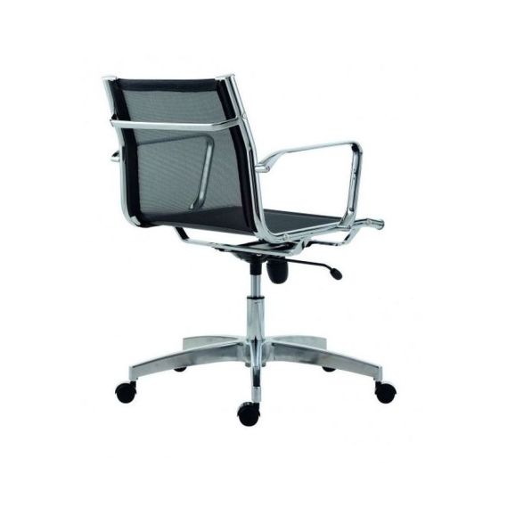 Kancelárske kreslo 8850 KASE - MESH LOW BACK biela