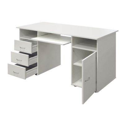 Stôl na počítač 194 biely 2