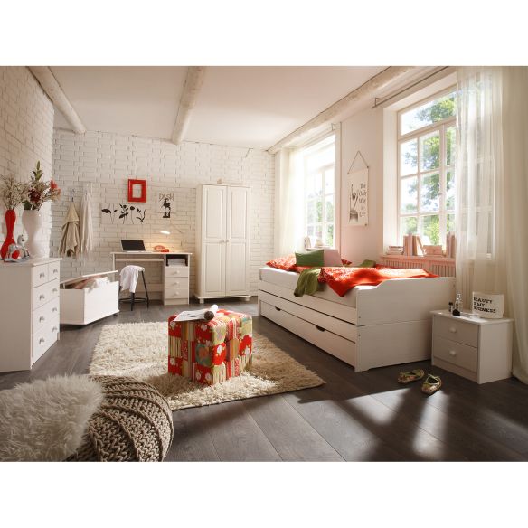 PC stôl 8844B biely lak