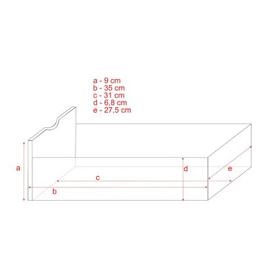 Kontajner SIMON 391B biely 2