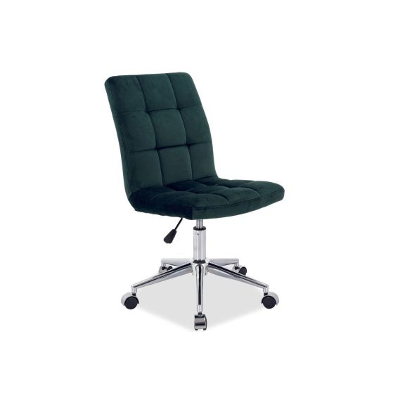 Signal Kancelárske kreslo Q-020 VELVET zelená bluvel 78