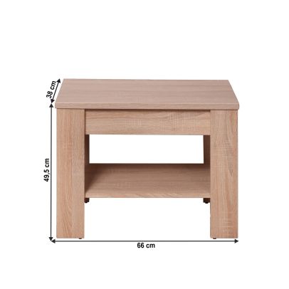 Konferenčný stolík typ 18, dub sonoma, GRAND 2