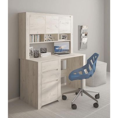 PC stôl typ 80, biela craft, ANGEL 2