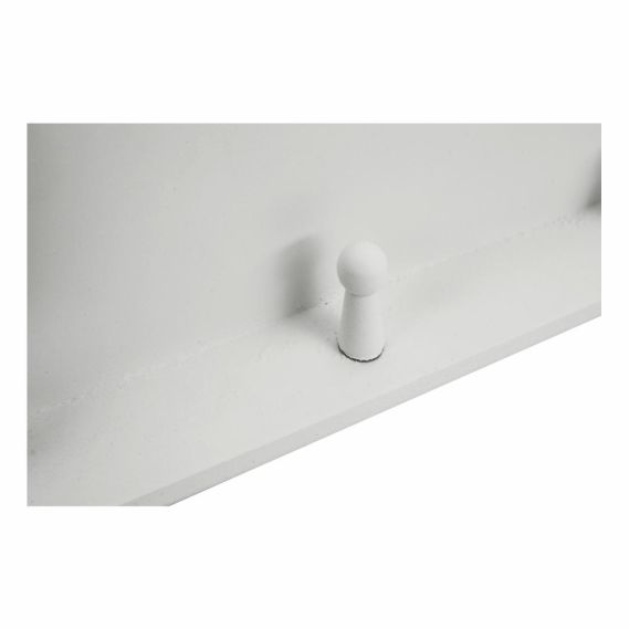 Závesná polica, biela, RAFAELLO