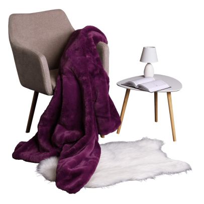 Príručný stolík, biela/drevo natural, TAVAS 2