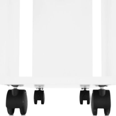 Príručný stolík, biela, ZOELA NEW 2