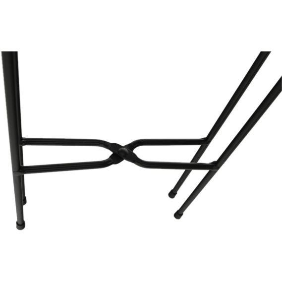 Kvetináč, čierna/zlatá, JUDE TYP 2