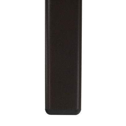 Stohovateľná stolička, hnedý melír/hnedá, ALDERA 2