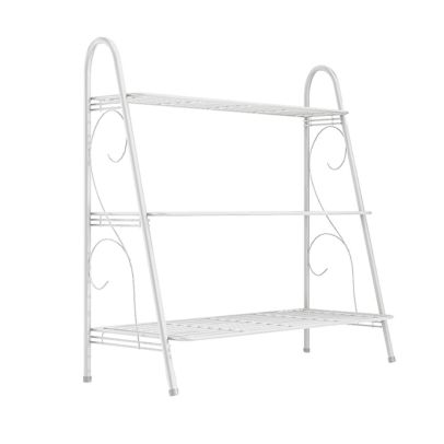 Regál, 3-policový, biela, VERUMA 2