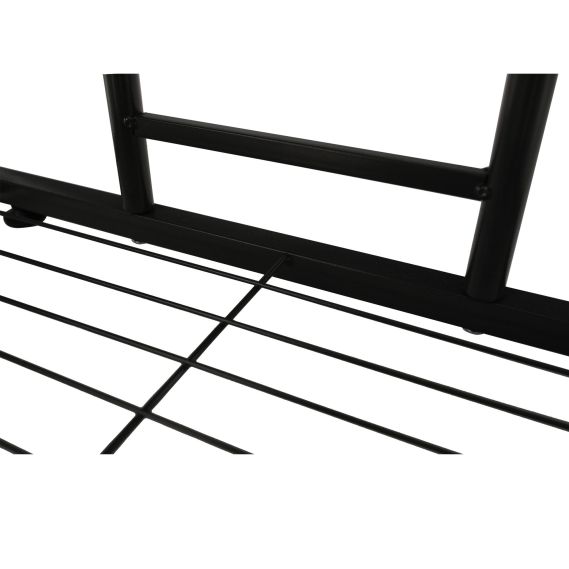 Kovový stojan na kvety, tmavosivá, BAMIR TYP 1