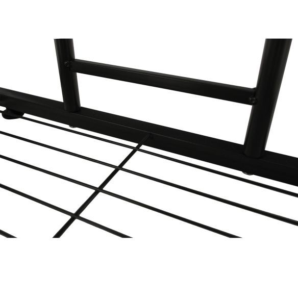 Kovový stojan na kvety, tmavosivá, BAMIR TYP 1