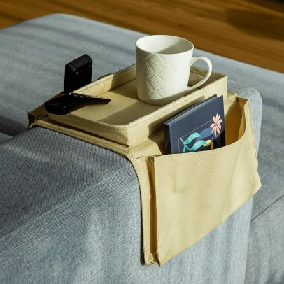 Organizér na pohovku, béžová, IPRES 2