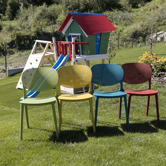 Stolička, biela, FEDRA NEW