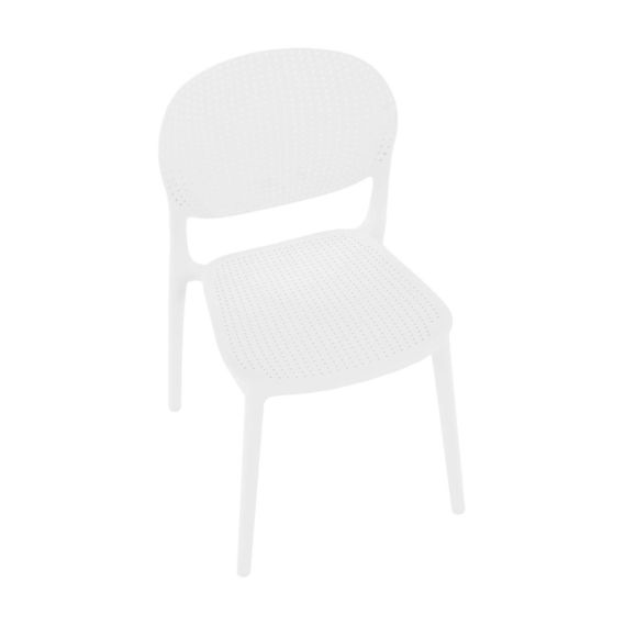 Stolička, biela, FEDRA NEW