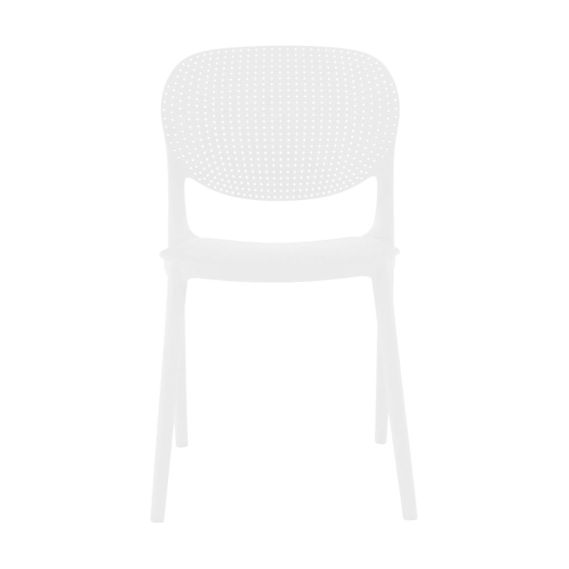 Stolička, biela, FEDRA NEW