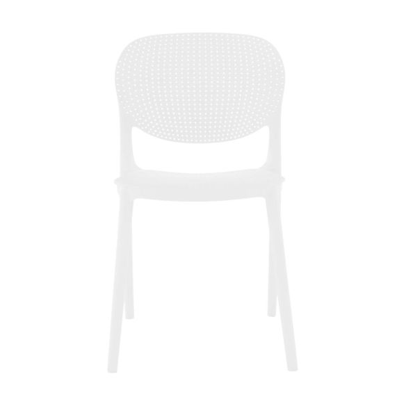 Stolička, biela, FEDRA NEW