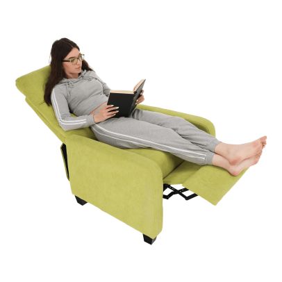 Relaxačné kreslo, zelená, TURNER 2