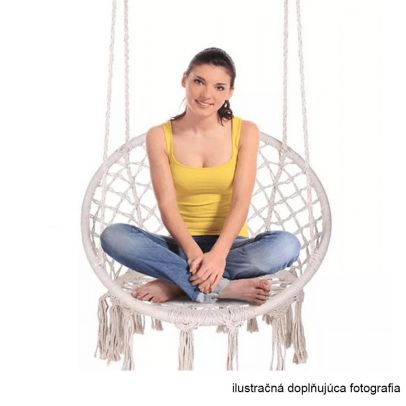 Závesné kreslo, zelená greenery, AMADO 2 NEW 2