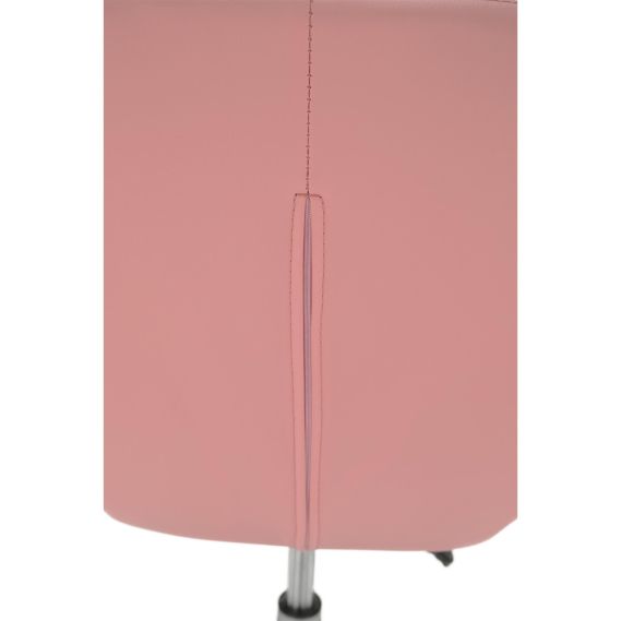 Kancelárske kreslo, ružová/chróm, ARGUS NEW