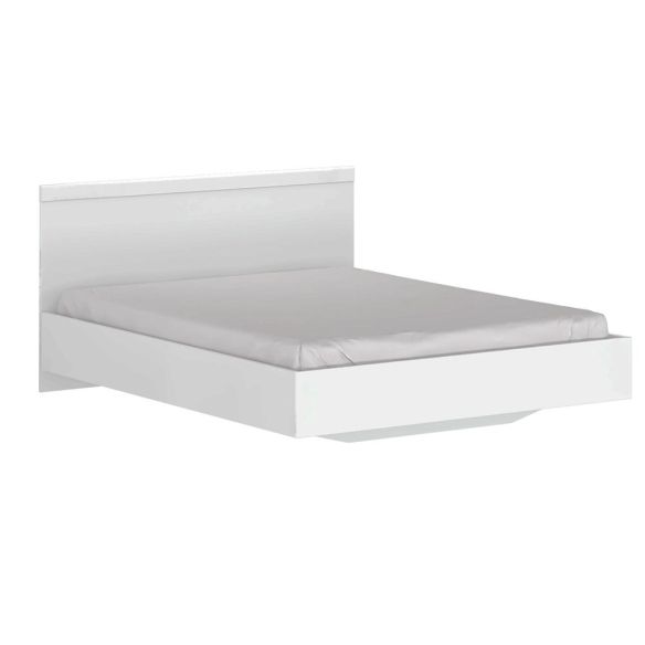 Manželská posteľ, 160x200, biela, LINDY | Hejnabytok.sk