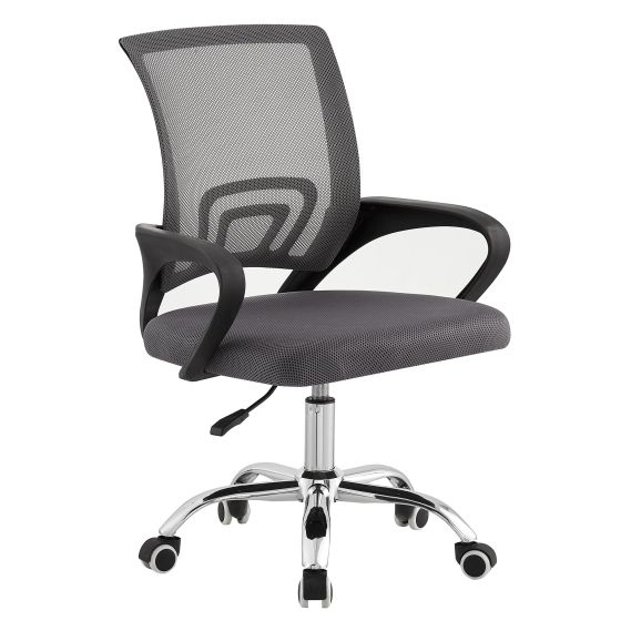 Kancelárska stolička, sivá/čierna, DEX 4 NEW | Hejnabytok.sk