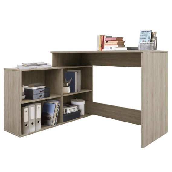 PC stôl, dub sonoma, univerzálny, KORNER NEW