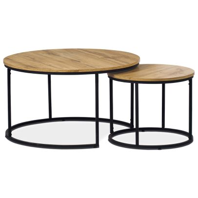 Set 2 ks stolíkov AF-3002 OAK