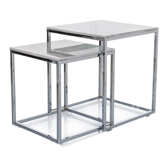 Set konferenčných stolíkov GLORIA II CHROM