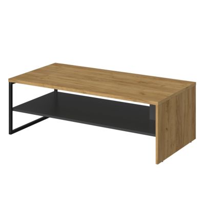 Konferenčný stolík 120, dub craf zlatý/antracit, SANTANA 2