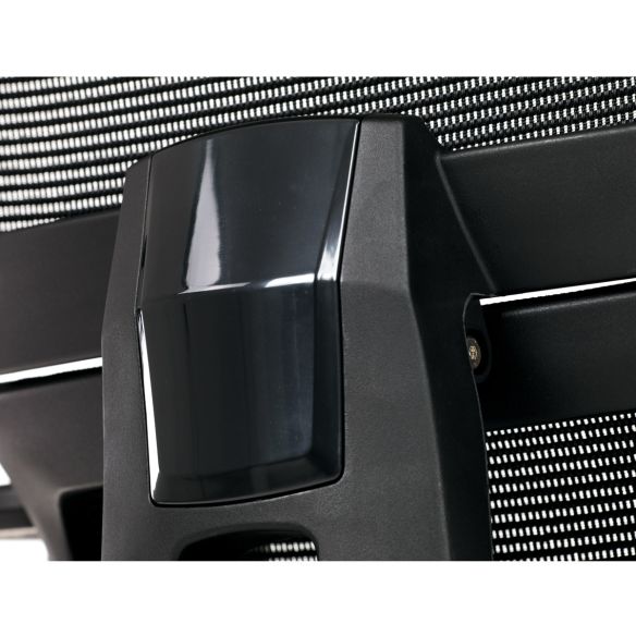 Kancelárska stolička, poťah bordó látka a čierna sieťovina MESH, hojdací mech. KA-B1025 BOR