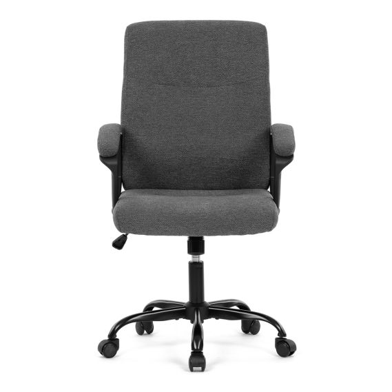 Kancelářské křeslo, šedá látka, kovový kříž KA-Y391 GREY2