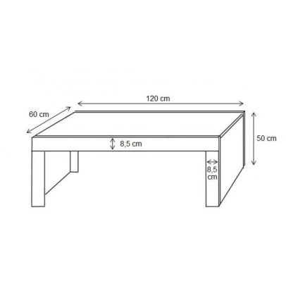 Konferenčný stolík TESS 120 2