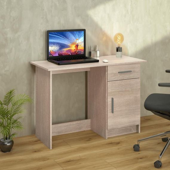 Univerzálny PC stôl, dub sonoma, SIRISS NEW