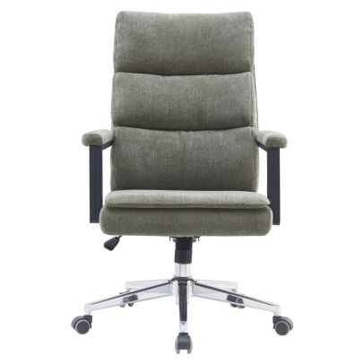 Kancelárske kreslo, zelená/chróm, ZAVIER 2