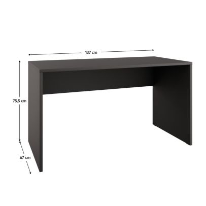 PC stôl, antracit, ADAPO ADP03 2