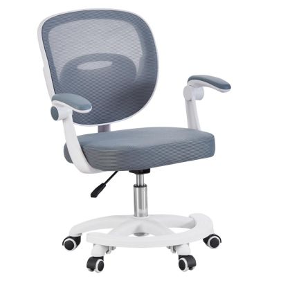 Otočná stolička, sivá/biela, TRIXI TYP 2