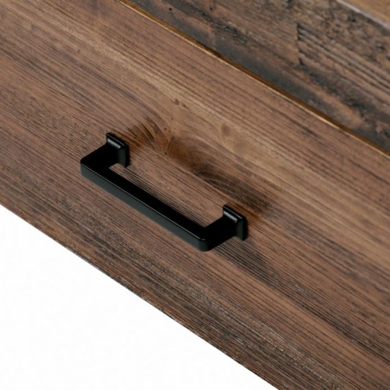 Konferenčný stolík 120x60cm, masív, old wood, AHG-536 PINE