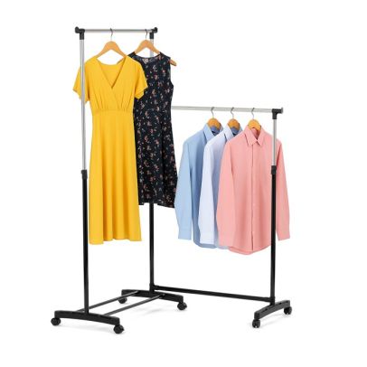 Stojan na šaty, plast, čierna, GD-174 BK 2