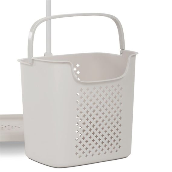 Vešiak, plast, biela, GD-186 BGE