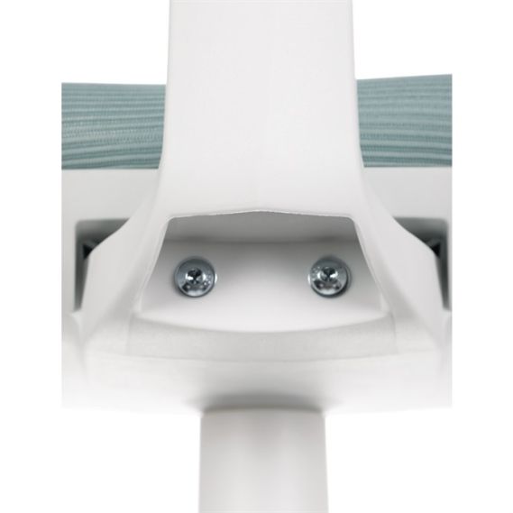 Detská stolička, výškovo nastaviteľná, modrá sieťovina, KA-C801 BLUE