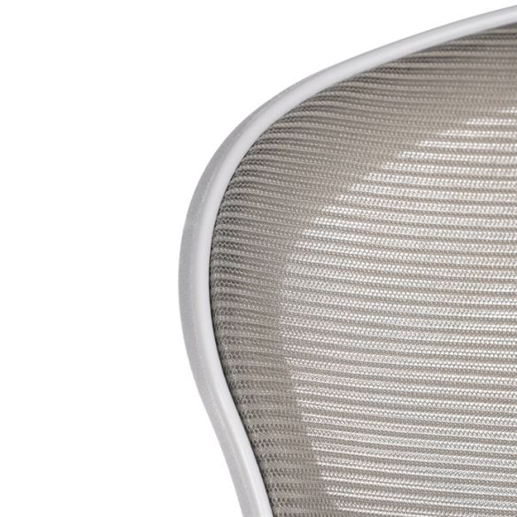 Detská stolička, výškovo nastaviteľná, šedá sieťovina, KA-C801 GREY