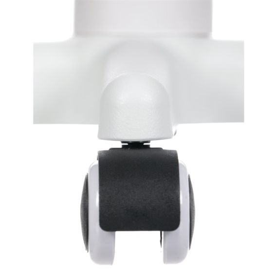 Detská stolička, výškovo nastaviteľná, šedá sieťovina, KA-C801 GREY