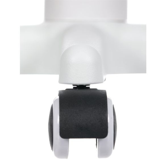 Detská stolička, výškovo nastaviteľná, šedá sieťovina, KA-C801 GREY