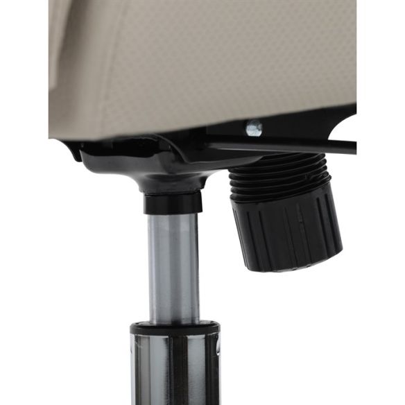 Kancelárske kreslo, hojdací mechanizmus, béžová ekokoža, KA-D8104 SIL