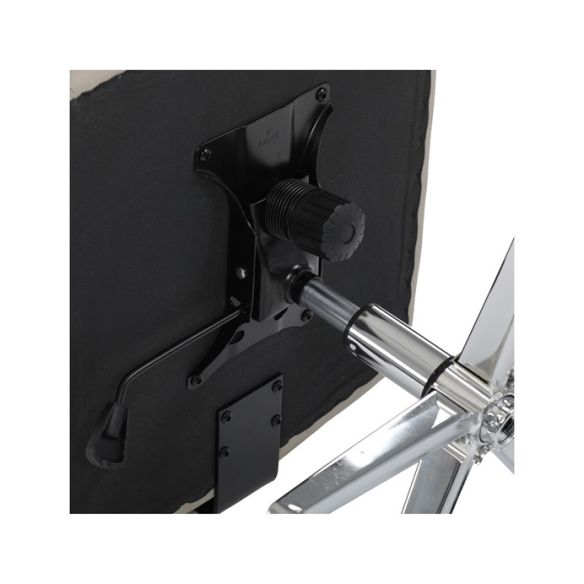 Kancelárske kreslo, hojdací mechanizmus, béžová ekokoža, KA-D8104 SIL