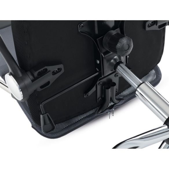 Kancelárska stolička, hojdací mechanizmus, šedá sieťovina, KA-E305 GREY