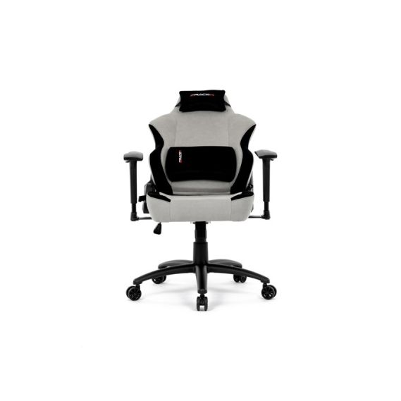 Herné kreslo, hojdací mechanizmus, strieborná látka, KA-F12 SIL2